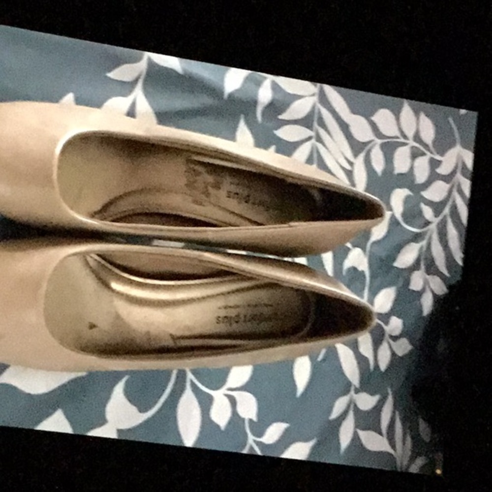 Woman’s high heel shoes